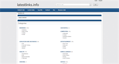 Desktop Screenshot of latestlinks.info